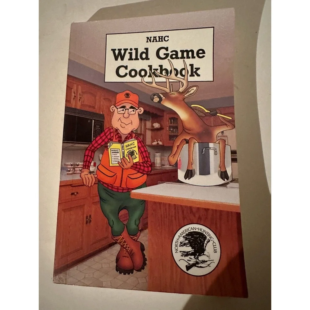 1990 NAHC Wild Game Cookbook Venison Recipe Book Paperback Vintage EC